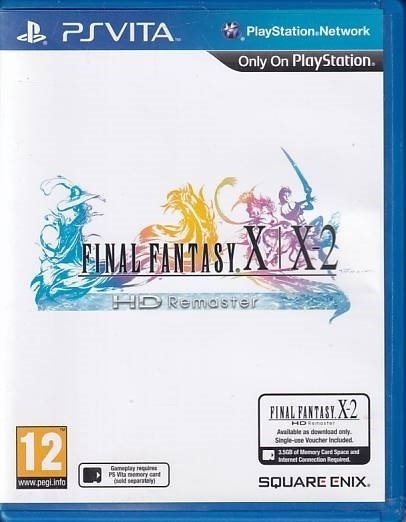 Final Fantasy X X-2 HD Remaster - PSVita (A Grade) (Genbrug)
